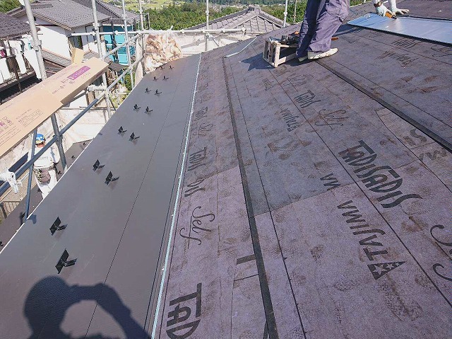 スーパーガルテクトを設置